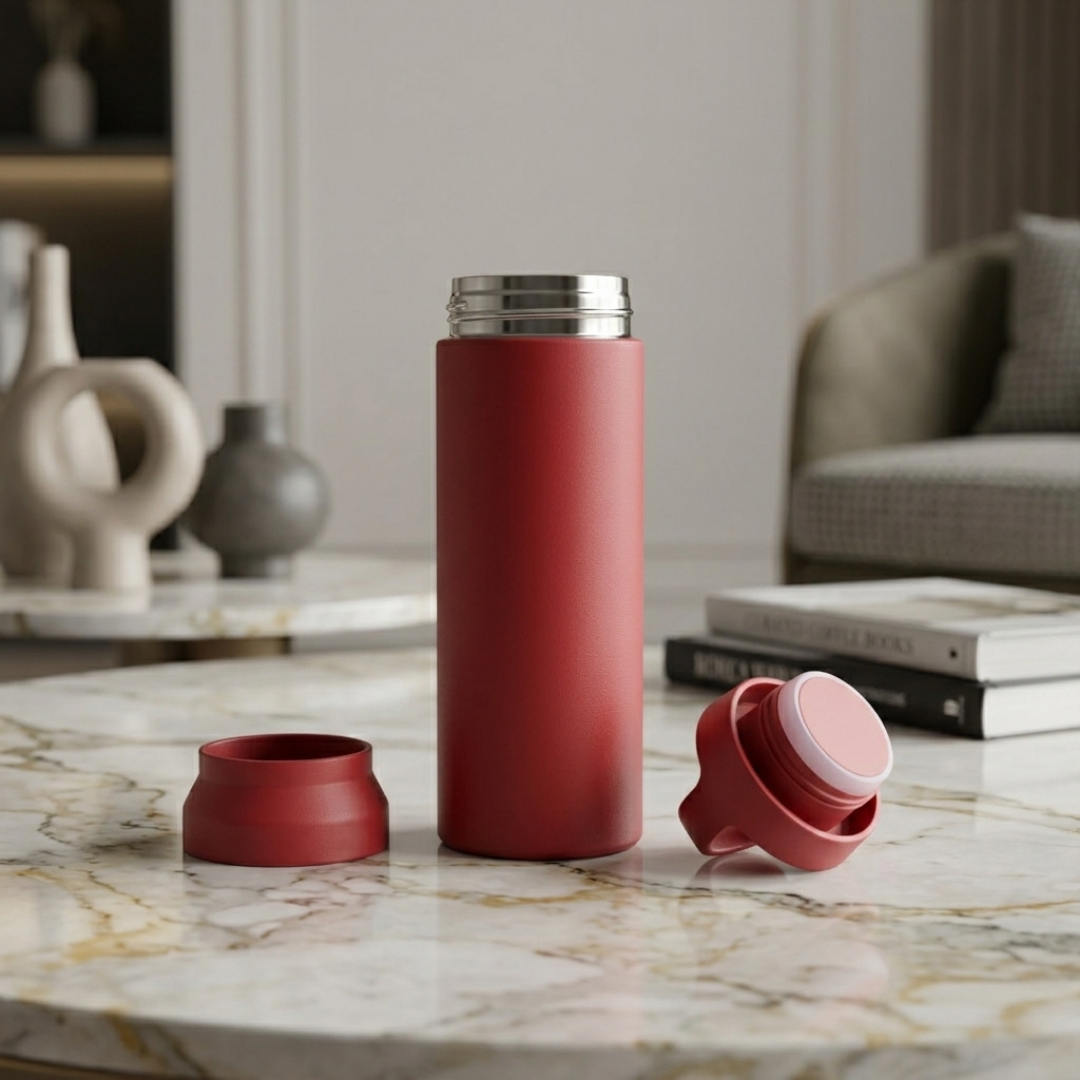Title  Premium Stainless Steel Insulated Water Bottle – Leak-Proof Thermal Flask