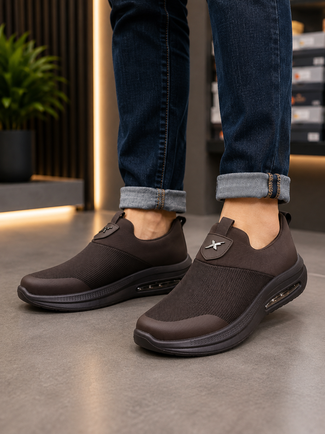 Men's Slip-On Walking Sneakers