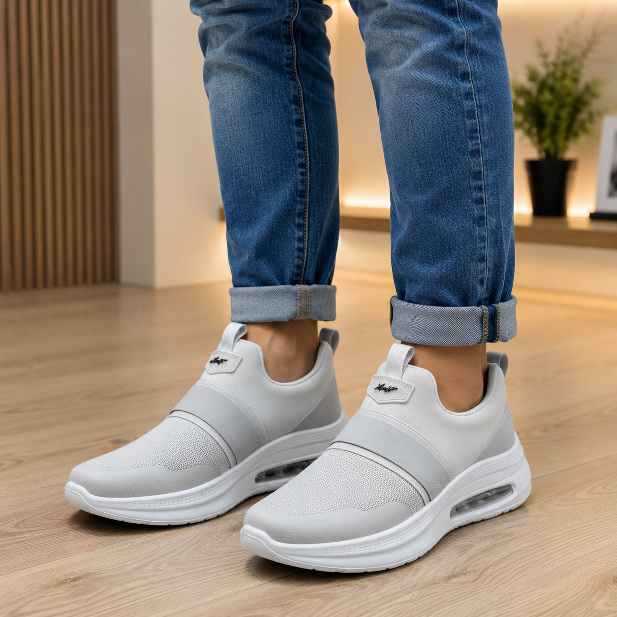 Men's Slip-On Walking Sneakers