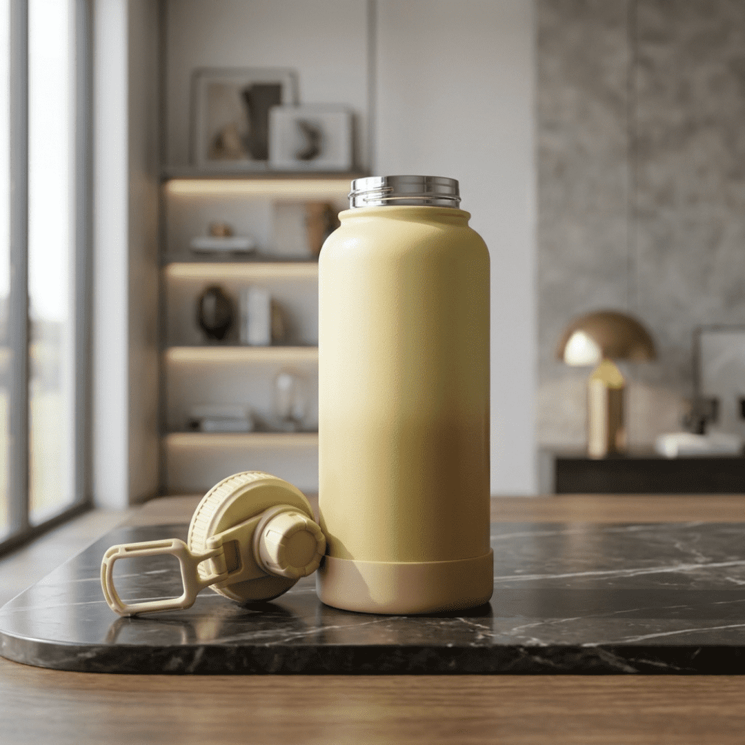 750ml Stainless Steel Insulated Water Bottle – Hot & Cold