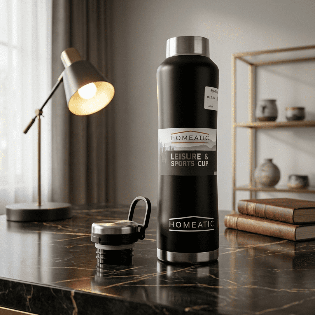 Homeatic Leisure & Sports Cup – Premium Stainless Steel Insulated Water Bottle