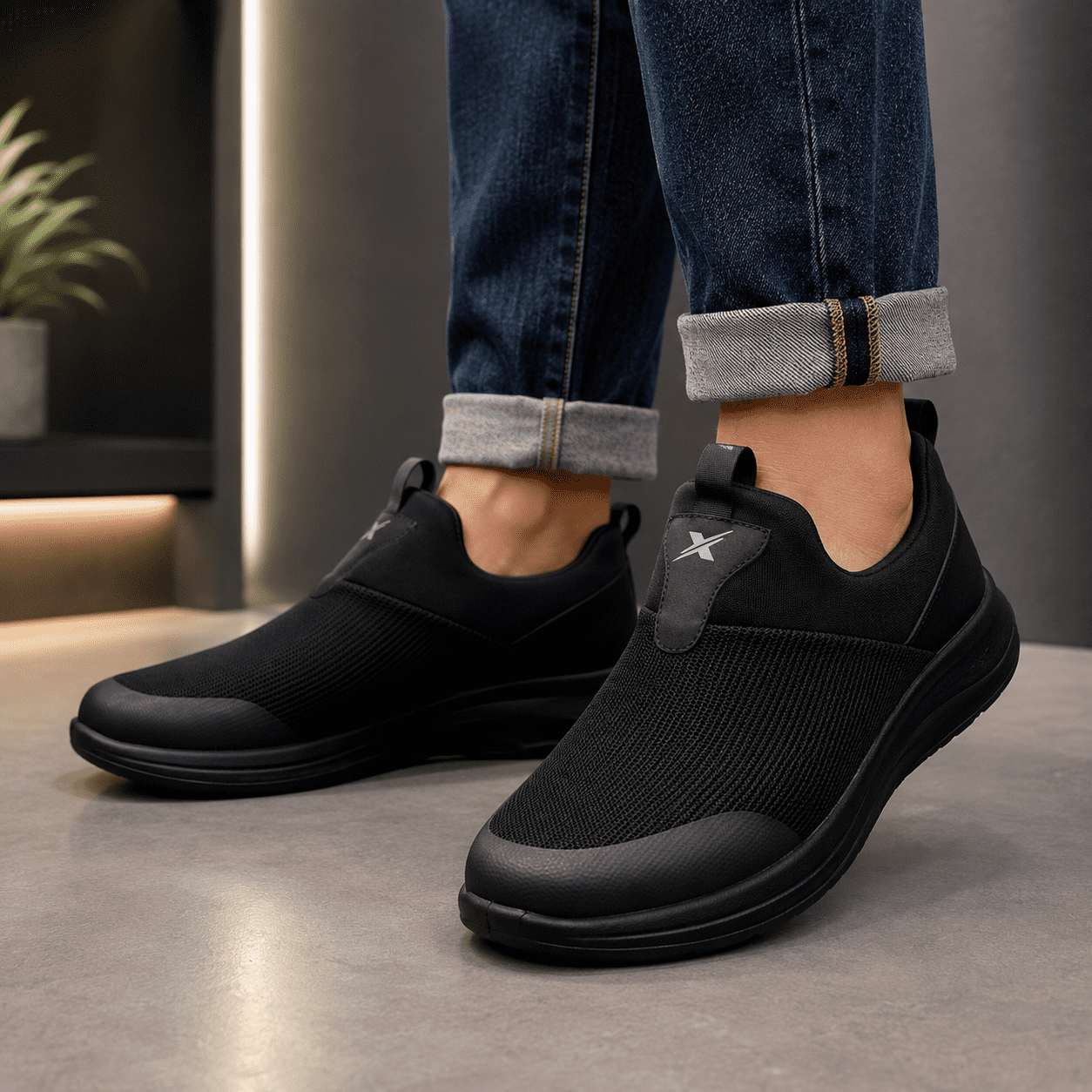 Men's Slip-On Walking Sneakers