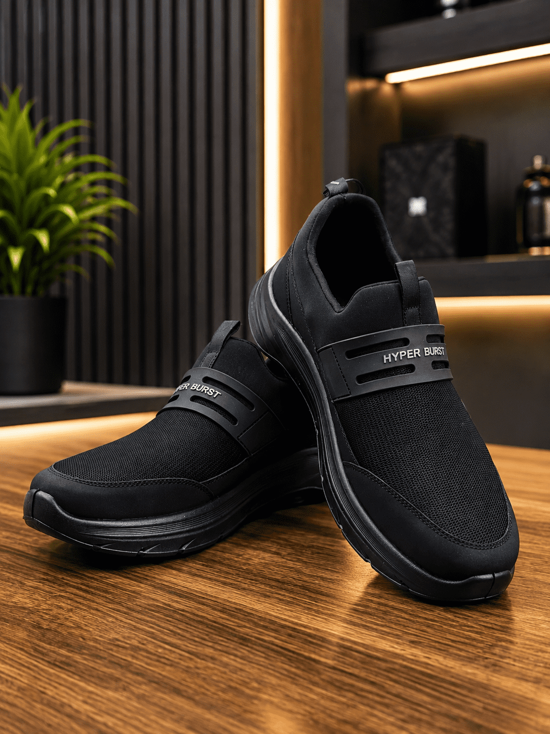Men's Slip-On Walking Sneakers Breathable Comfortable