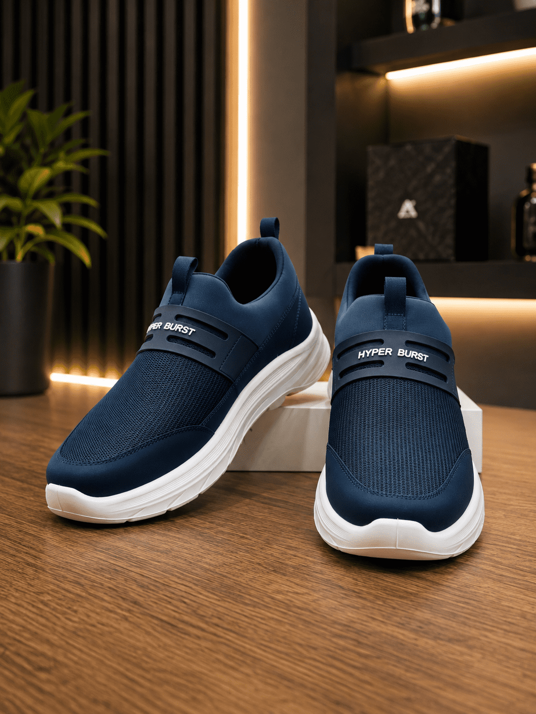 Men's Slip-On Walking Sneakers Breathable Comfortable